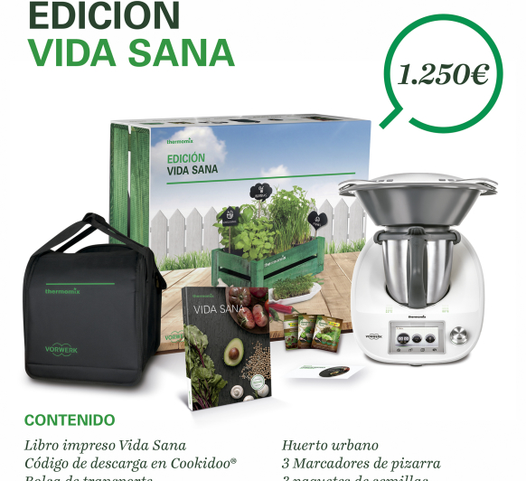 EDICION VIDA SANA SOLO HASTA EL 9 OCTUBRE O AGOTAR EXISTENCIAS