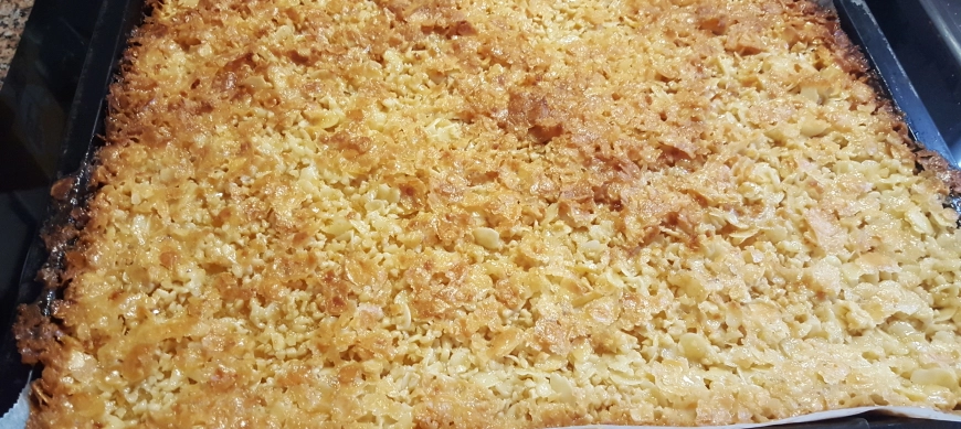 Mi tarta de almendras hecha con Thermomix