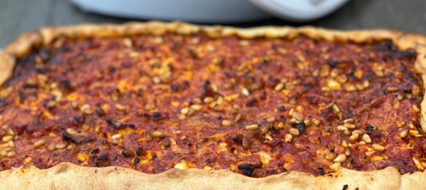 Coca de tomate de Castellon