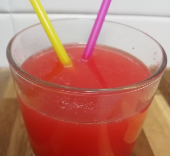 Limonada de fresas