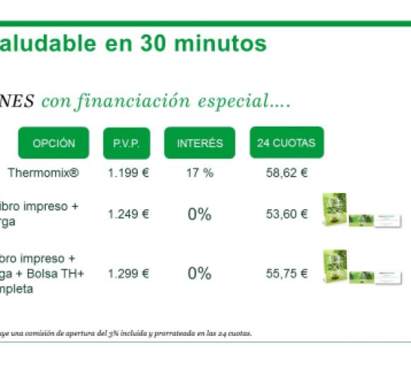 Thermomix® SIN INTERESES