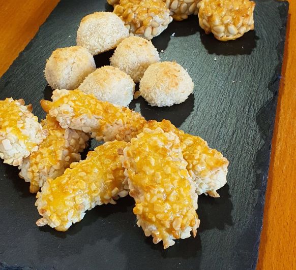 Panellets hechos con Thermomix®