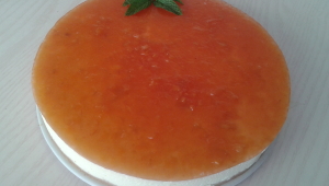 TARTA DE QUESO AL LIMÓN CON COBERTURA DE MERMELADA Thermomix®