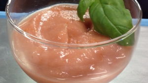 Sorbete de tomate