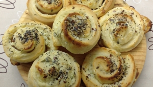 Panecillos de queso de cabra con Thermomix®