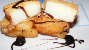 LECHE FRITA CON Thermomix®