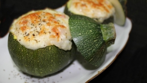 CALABACINES RELLENOS ARROZ CON Thermomix®
